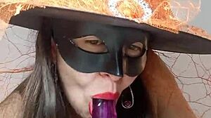 My neighbor goes all in with her Halloween witch thing this year, and even bring amateur videos with her