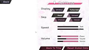 schoolgirl gives blowjob while masturbating in hgame