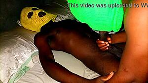 Mature Black Woman Sucking Fat Pussy in POV Homemade Video