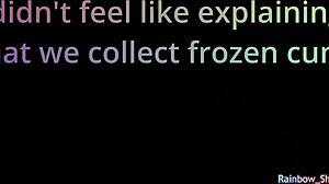 Intriguing throat training leads to intense cum collection