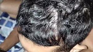 On the STREET, this amateur guy discovers a GLORYHOLE and starts SUCKING a MONSTER COCK BAREBACK.