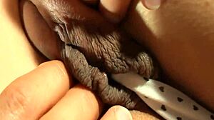 spanish beauty playing with her big meaty lips