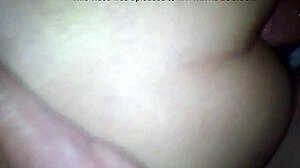 Me and my girlfriend fucking her ass hard.