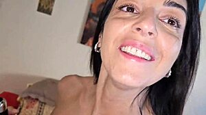 Horny Neighbor Naked in Garden Craves Monster Cock