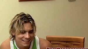 Gay amateurs matthew and shane b bareback after blowjob with big cock.