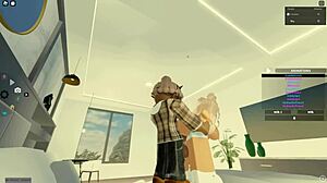 Blonde Bitch Rides Big Black Monster Cock in Doggystyle Blowjob