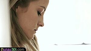 European Model Playing with Her Pussy in Erotic Masturbation