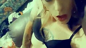 Sexy Tranny Teases in Stockings and Heels