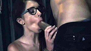 Self Bondage Boobs Glasses