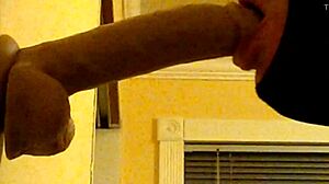 Gay Guy In Hood Deepthroats Dildo Hard!