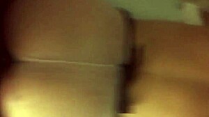 latina maid with big booty takes monster bbc doggystyle bent over