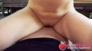 Lily Ray gets banged outdoors on a beautiful summer day