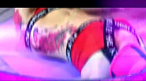 Blonde Beauty in Shower with Big Cock Blowjob 💦