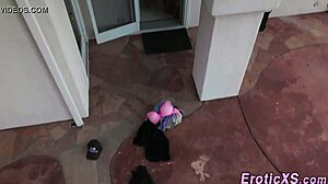 Mature Babe Enjoys Relaxing Outdoor Activity