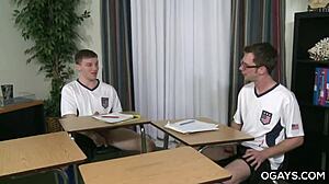 gay students fucking while teacher's away 😈