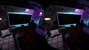 3D SBS Captain's hardcore VR gameplay in low resolution (sorry)