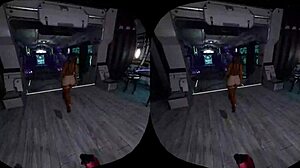 3D SBS Captain's hardcore VR gameplay in low resolution (sorry)