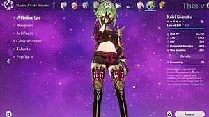 Genshin glitch zoom in without blur.