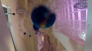 Alix Lynx and babe explore pussy and tits in bath!