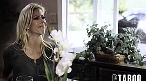 alexis fawx and arya fae with perfect stepson in wild group action. can't get enough of petite teen 18+ doggy!