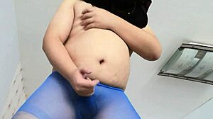 Gay Boy In Silk Stockings