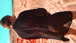 Showing off at the beach, got my boy crazy to pound me doggystyle! 🏖️😜