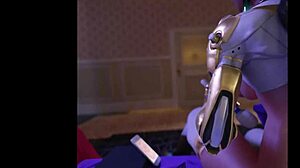 Symmetra Overwatch: Virus Loneliness Turns To Anal Sex