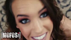 Beautiful teen Charity Crawford pays her boyfriend with pussy after shopping