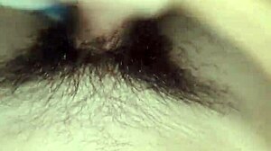 teen amateur masturbates during massage leading to cumshot