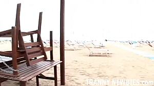 Ready to lose your virginity to a petite Latina shemale in a threesome?