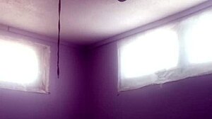 White girl riding dick while giving blowjob in hardcore action with big cock.