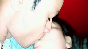 desi couple getting romantic with blowjob and handjob 😘