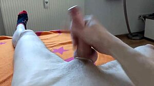 i watch gay porn and cum from handjob