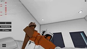 First time amateur in roblox porn scene 😏