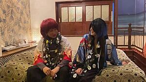 Married Woman Cosplay Creampie