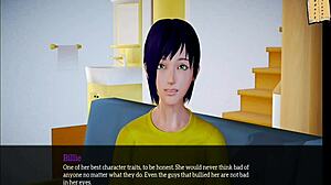 my new family 286 featuring a redhead teen character