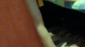 I spy on my best friend's mom, she says 'fuck my ass'