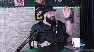 Compilado Do Gabe Spec Com Gabi Tamiris No Swing Cast Com Tifany Rocha Sheer Red