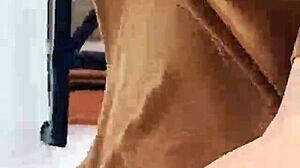 Sexiest braless walk on public street