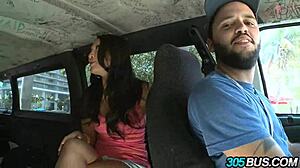 Asa akira's wild ride on the 305 bus continues in part 2