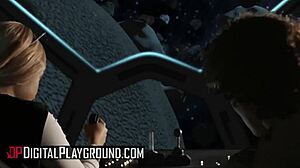 Robby Echo and Athena Palomino Star in Hand Solo DP Parody Scene 2 - Digital Playground