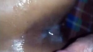 Milf Gives Handjob Leading To Creampie.