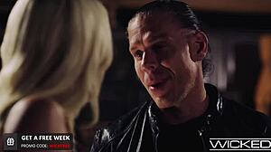 Mega hot Kenna James sucks and rides big dick! 😍