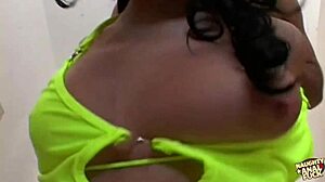 brunette latina gags on cock then takes it in her ass?