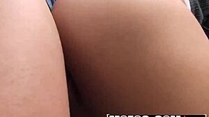 Public pickups with hot Euro chick Victoria Sweet showing off round ass.