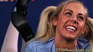 Cfnm Pigtails Teen Sucks Hard