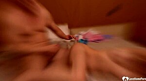 Babysitter Opens Up Her Tight Hole for Hard Pounding