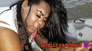 at the party, she got into an orgy with three guys, taking monster cock in ass without condom and cum on face