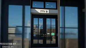 Wow! Athletic Fitness Girl Gets Fucked in Night Club POV!