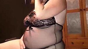 Awesome doggy style with big tits and creampie